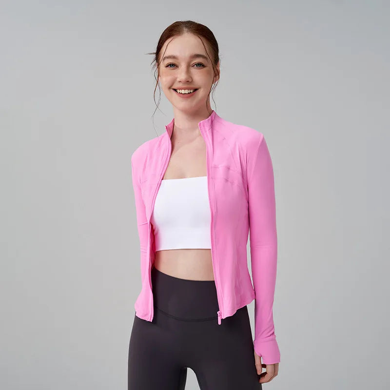 Long Sleeve Crop Top Jacket