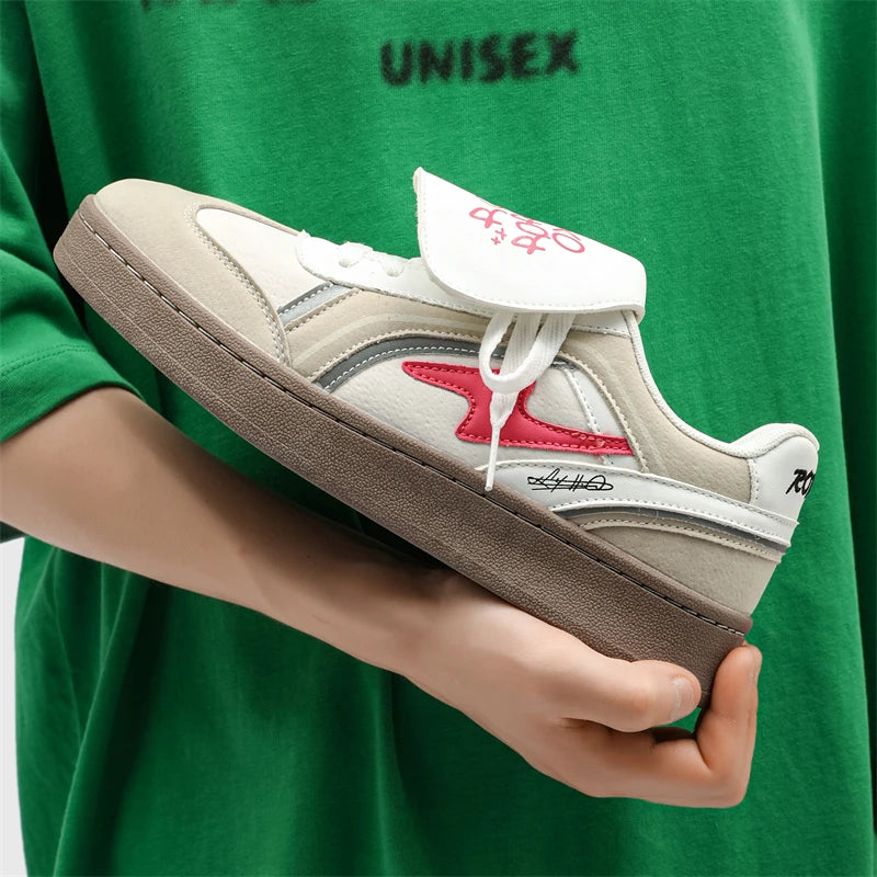 Casual Platform Sneakers - Unisex Running & Skateboard Shoes