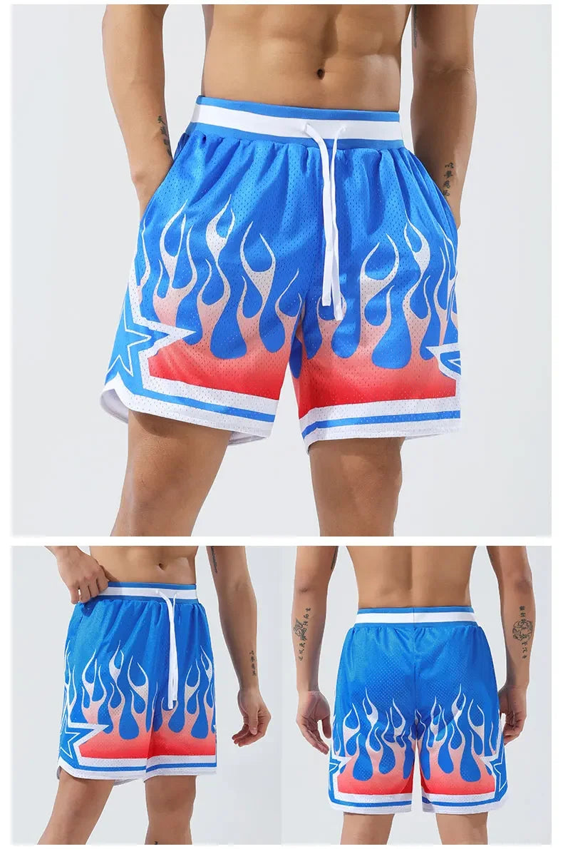 Men's Basketball Loose Fitness Sports Shorts