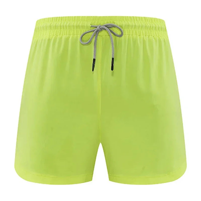 Men's Single Deck Beach Sweat Shorts with Zipped Back Pocket Running Training  Marathon Athletic Breathable Shorts