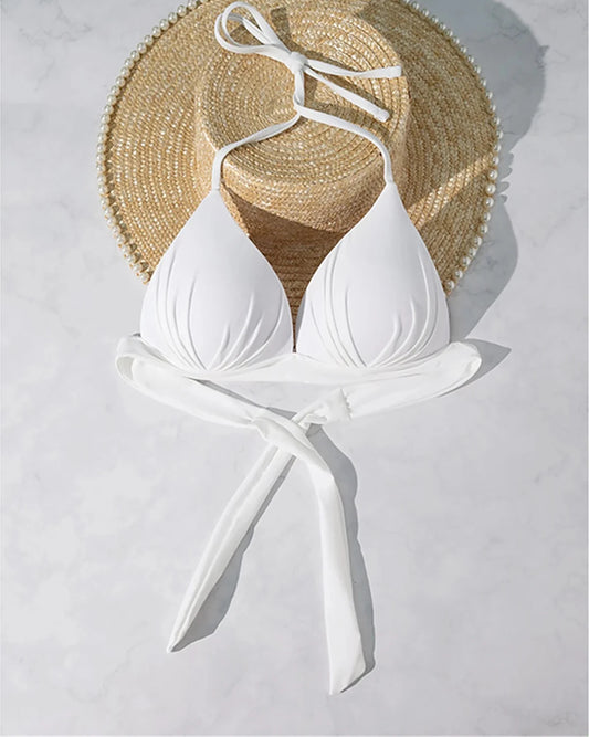 Bra Cup Halter Bikini Top