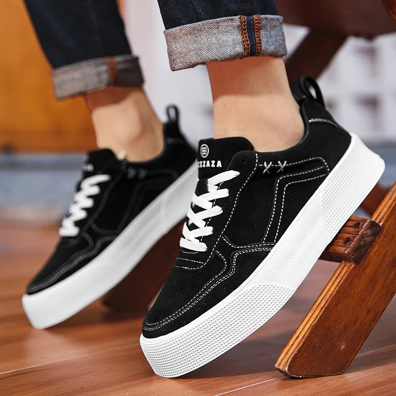 Men's Platform Sneakers - Casual Sports Running Shoes