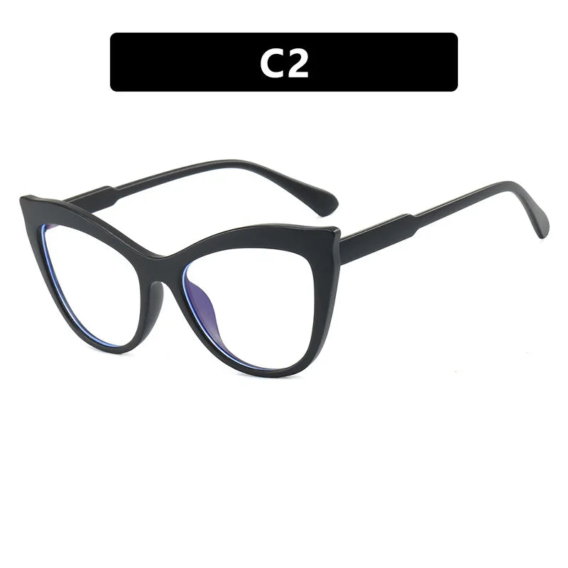 Fashion Cat Eye Glasses - Women's Anti Blue Light Computer Eyewear