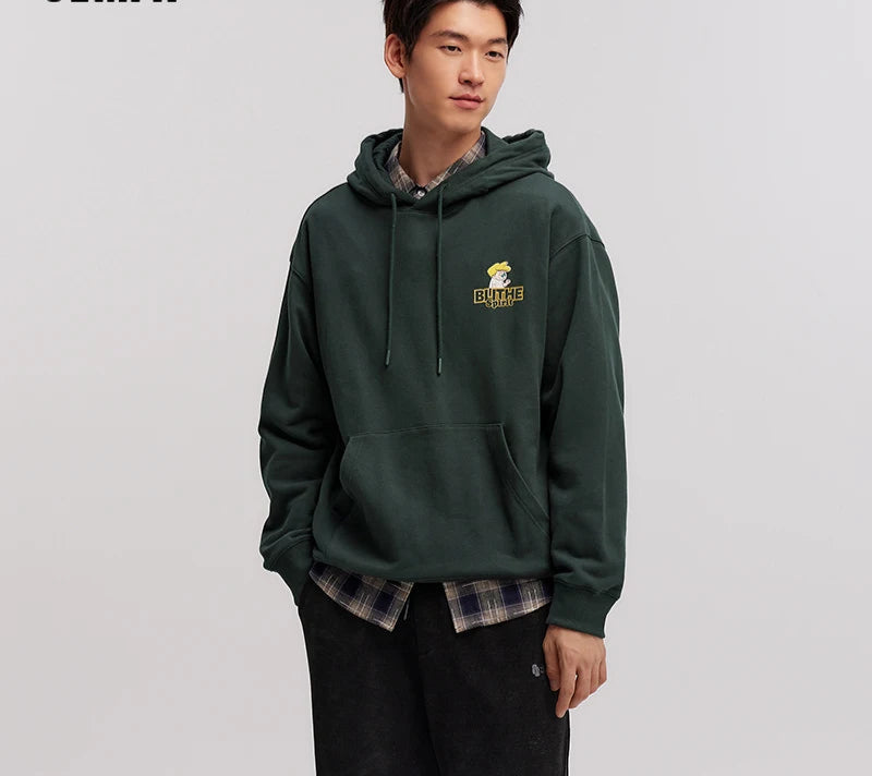 Men's Winter Campus Hoodie - Couple Matching Hooded Sweatshirt 2025
