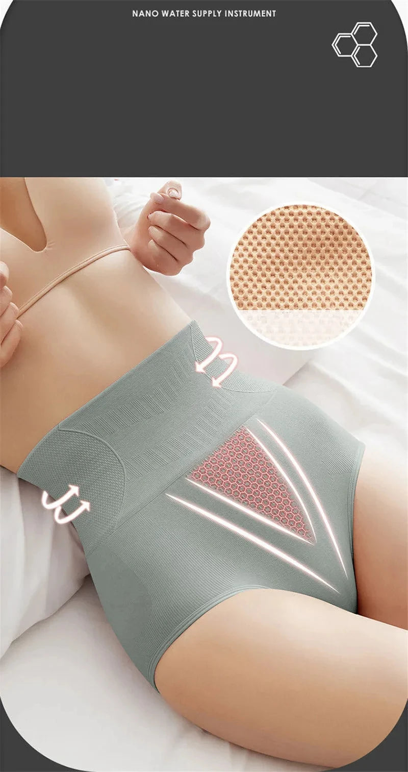 High Waist Shaping Panties - Breathable Body Shaper Slimming Underwear for Women