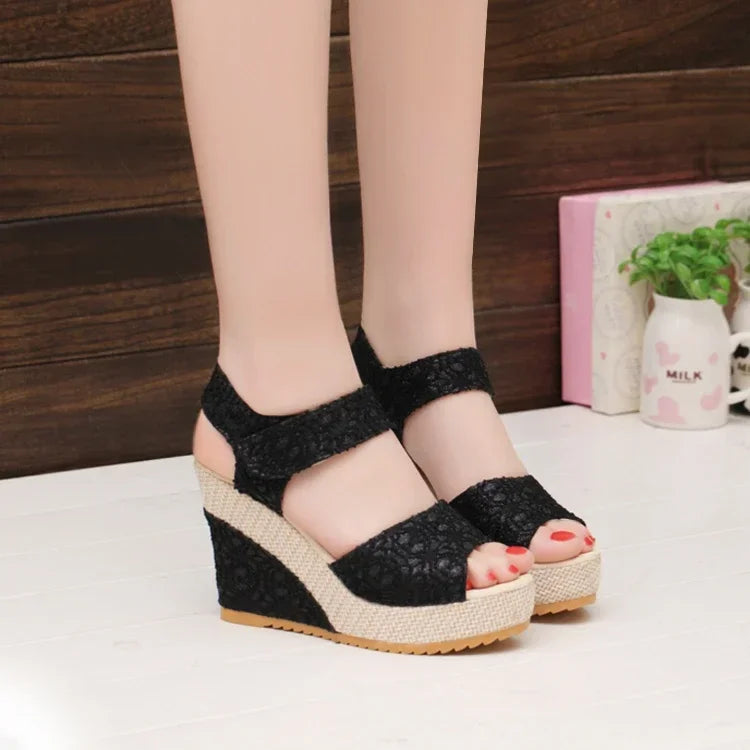 Women's Wedges Platform High Heel Women Sandals