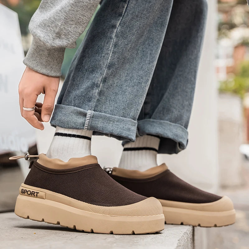 Men's Casual Sports Shoes Comfortable Slip On Sneakers