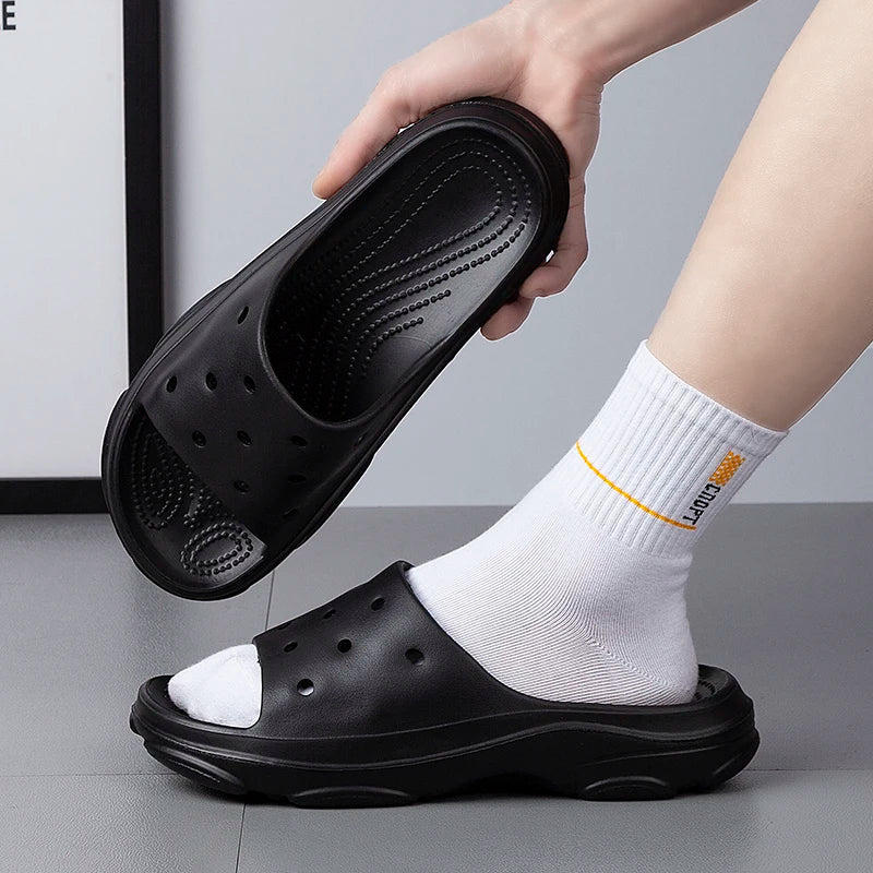 Men's Slippers Slides Non-slip  Platform Comfortable Clogs