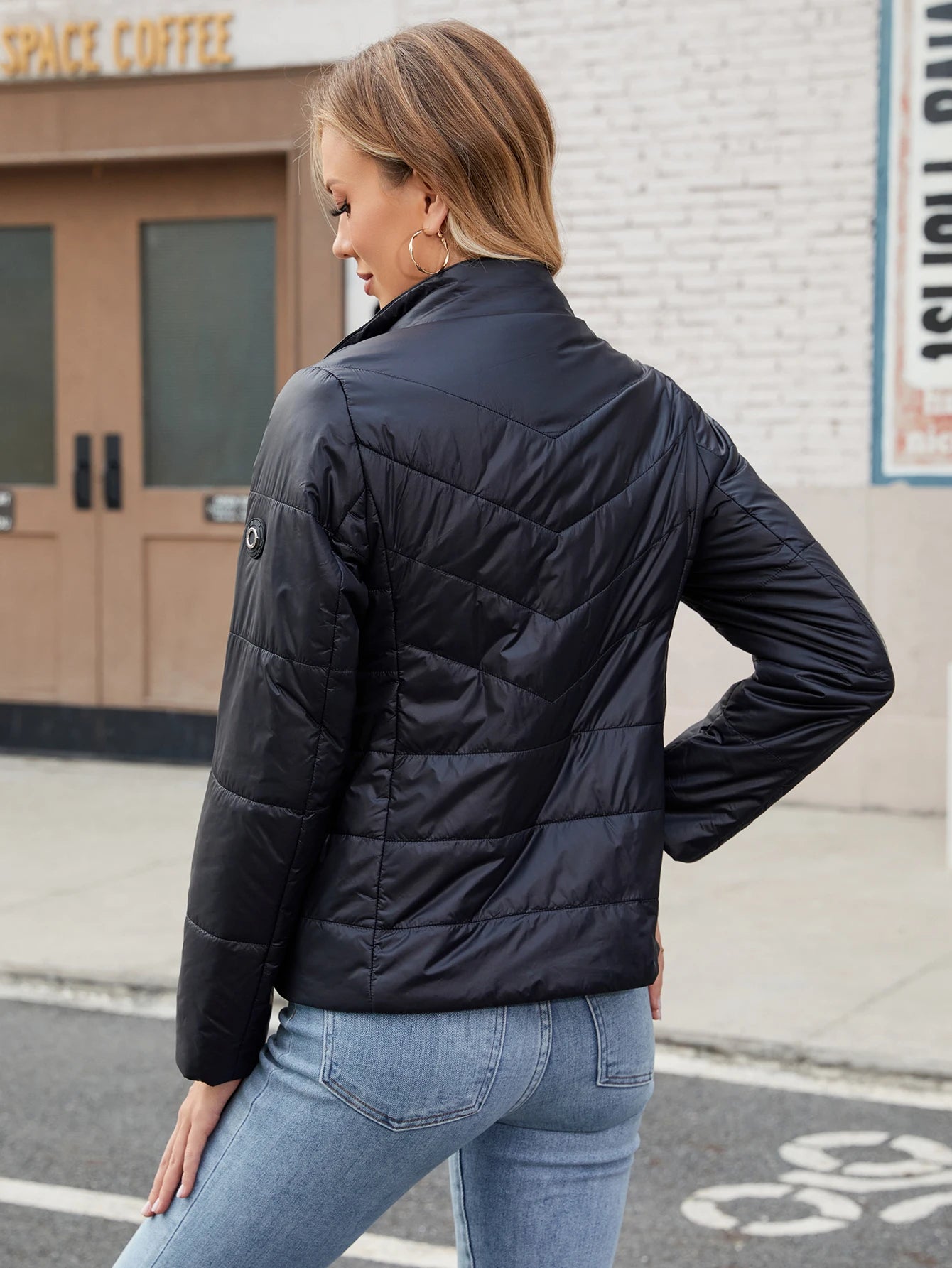 Women's Quilted Lightweight Padded Jacket