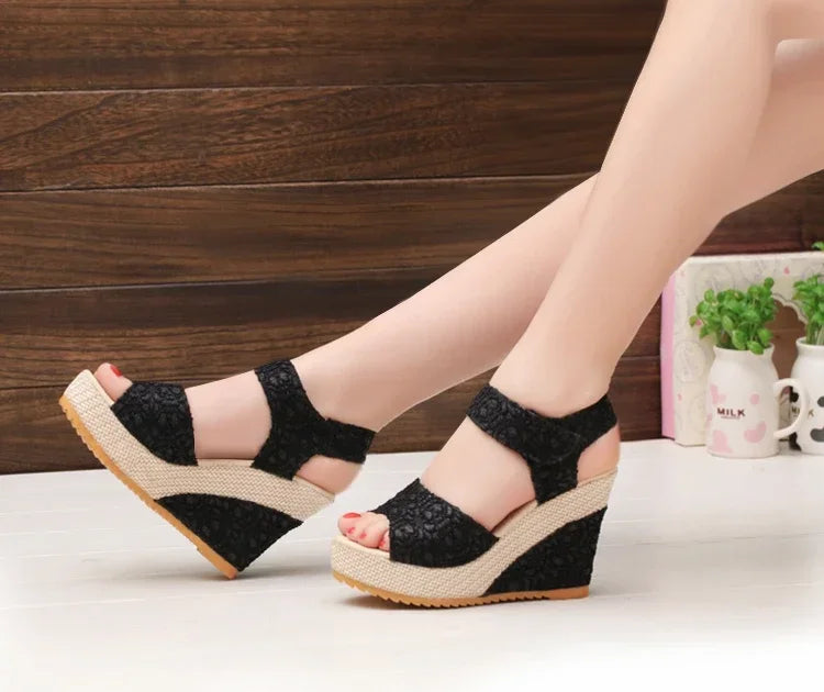 Women's Wedges Platform High Heel Women Sandals