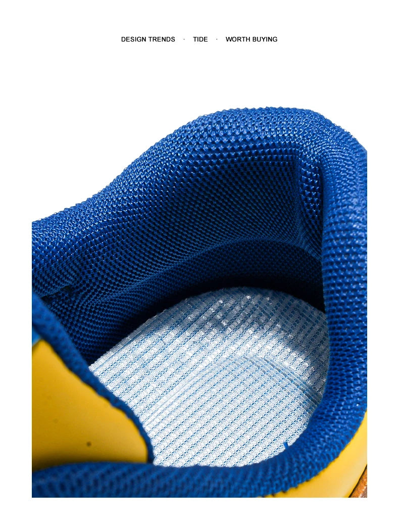 Men's Casual Sneakers Breathable Running Sport Shoes Tennis Sneakers Lace Up Platform Trainers Shoes