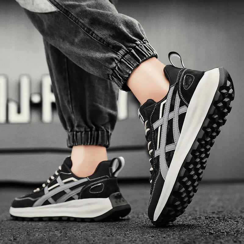 Casual Platform Sneakers - Men's Running & Tennis Shoes