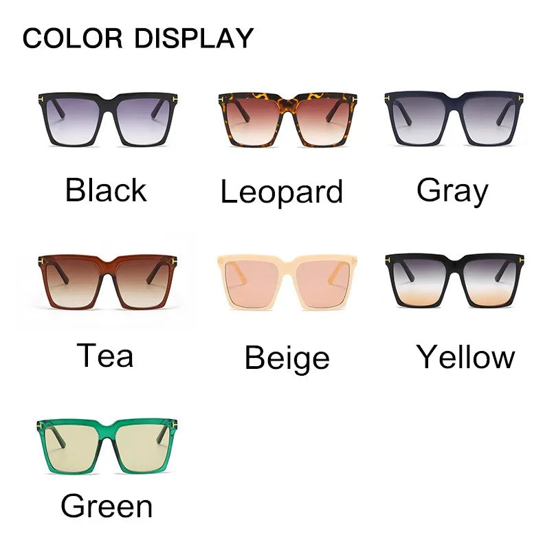 Women's Octagonal Sunglasses - Fun Personalized Retro Frameless Shades