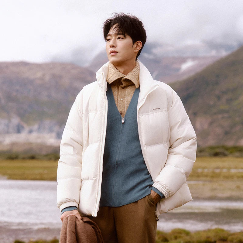 Unisex Windproof Waterproof Puffer Jacket - Winter Cold-Proof Outerwear