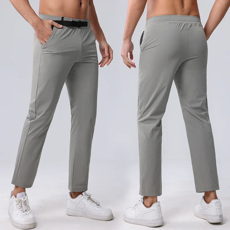 Men's Jogger Sporty Casual Long Trousers - Cooling Pants Golf Trousers Training Gym Workout Sweatpants Baseball Bottoms