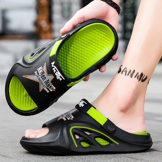 Men's Summer Slippers Platform Casual Sandals Flip Flops Slippers