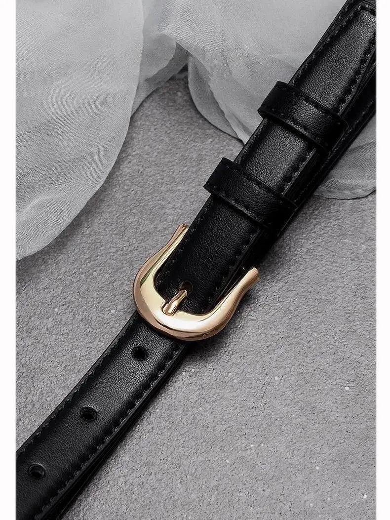 Women Buckle Pin Belt