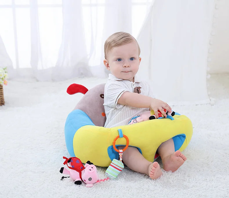 Baby Support Sofa with Filling - Bean Bag Seat for Learning to Sit