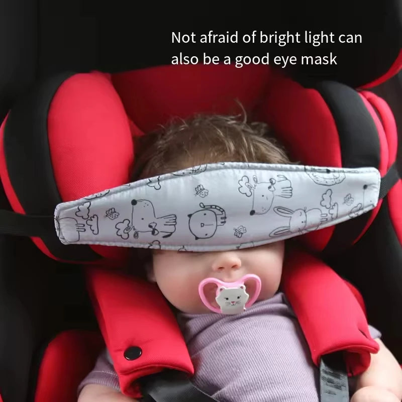 Baby Car Seat Head Support Children Sleep Positioner for Stroller Cat Safety Seat Baby Head Supports Protection Belt