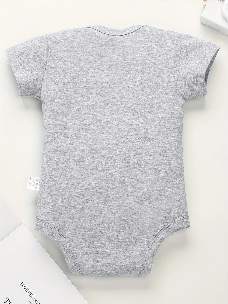 Twin Baby's  "Womb Mates"  Romper Cotton Outfits Bodysuits