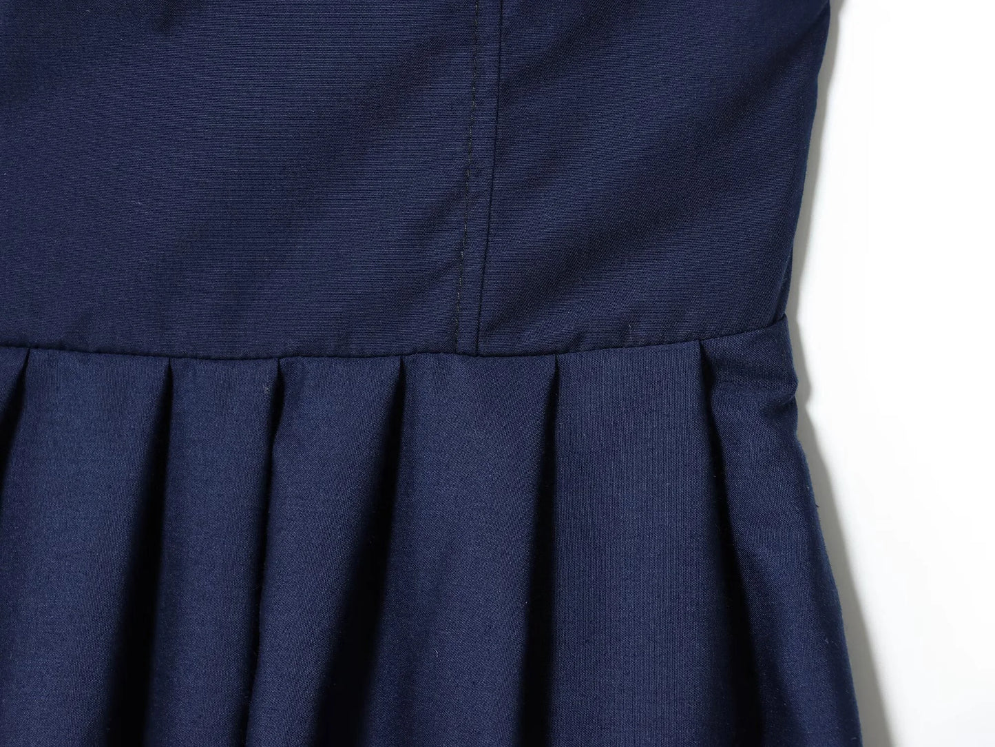 Women's Off Shoulder Pleated Poplin Strapless Summer Dress