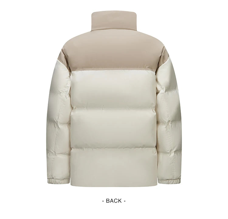 Unisex Windproof Waterproof Puffer Jacket - Winter Cold-Proof Outerwear