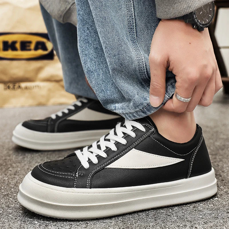 Men's Casual Sneakers - Personalized Design Skateboard Running Trainers
