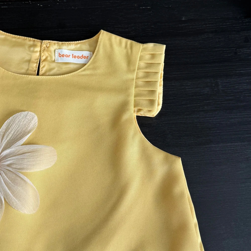 Girl's 3D Flower Princess Dress 2-12 Years