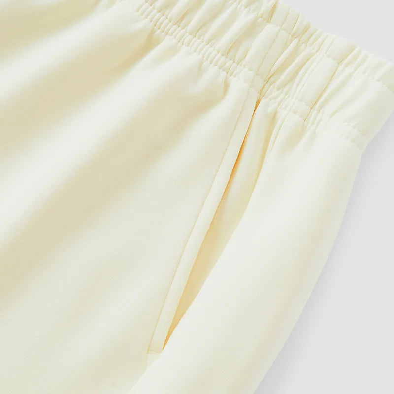 Draped Wide Leg Trousers - Elastic Waist Versatile Autumn Pants