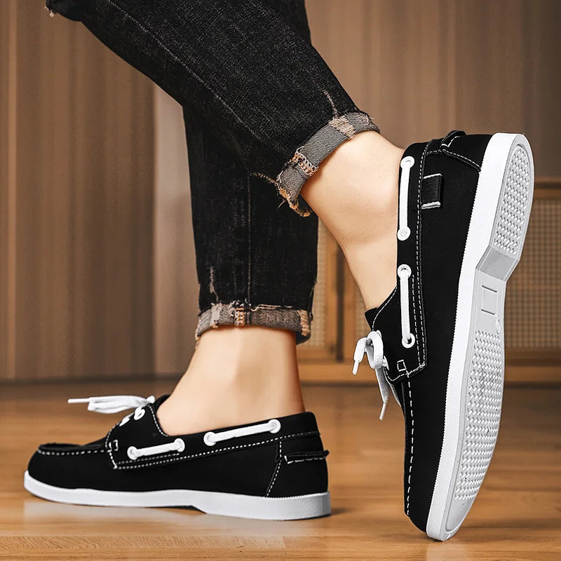 Men's Autumn Casual Loafers - Comfortable Soft Work & Driving Shoes