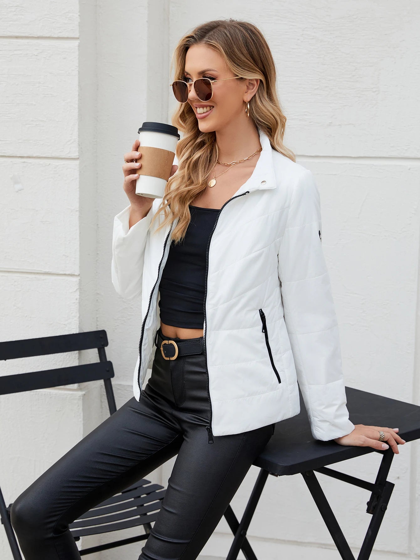 Women's Quilted Lightweight Padded Jacket