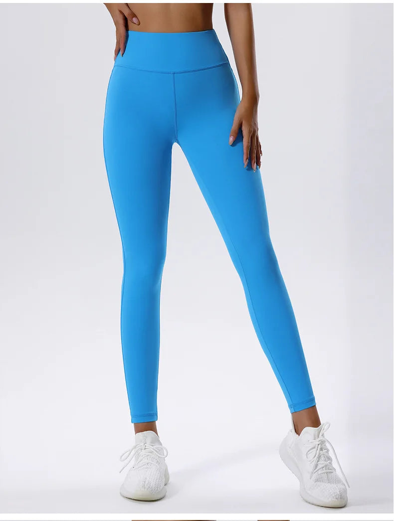 Women's High Waist Sports Leggings Slim Fit Super Stretch Yoga Pants  Butt Lift Workout Tights Gym Clothes Sportswear
