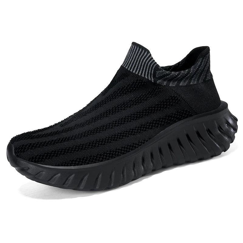 Platform Slip-On Sneakers - Comfortable Tennis Trainers