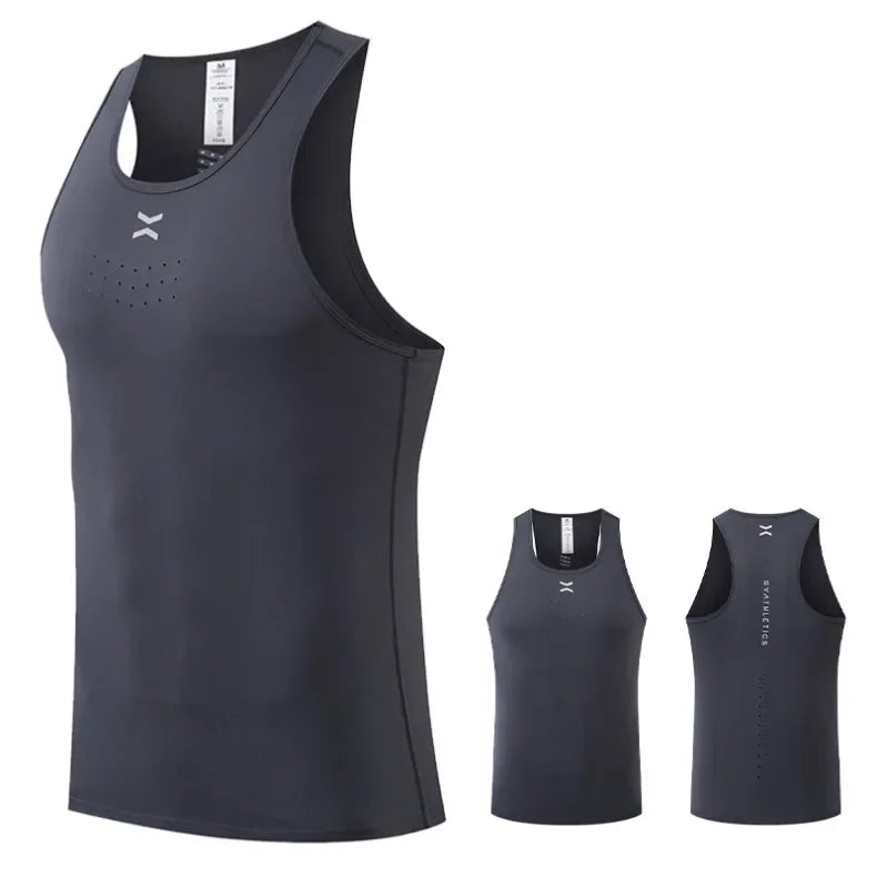 Men's Summer Sleeveless Tank Top Sportswear Gym Sports Vest