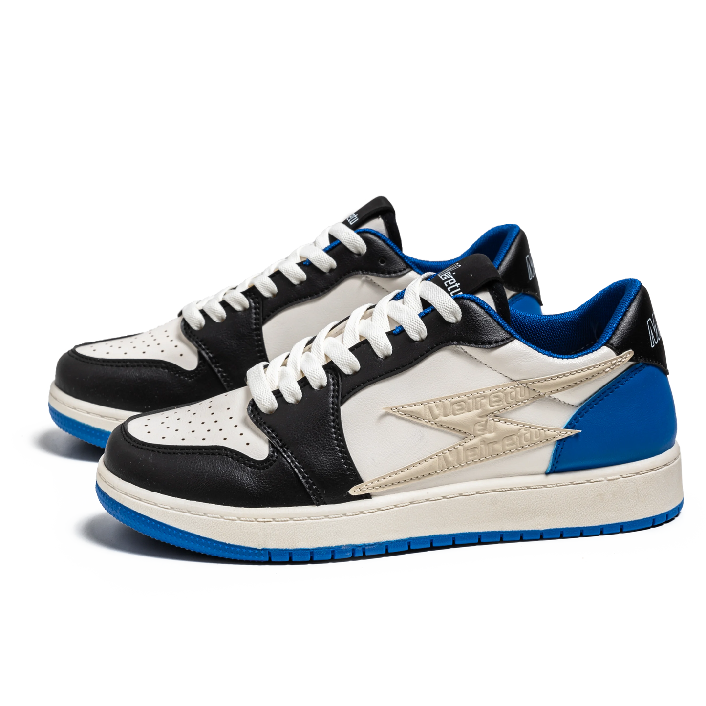 Men's Casual Outdoor Lightning Design Running Walking Sports Shoes Basketball Trainers Sneakers