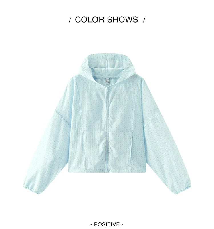 Women's Floral Print Hooded Jacket - Oversized Summer Casual Outerwear
