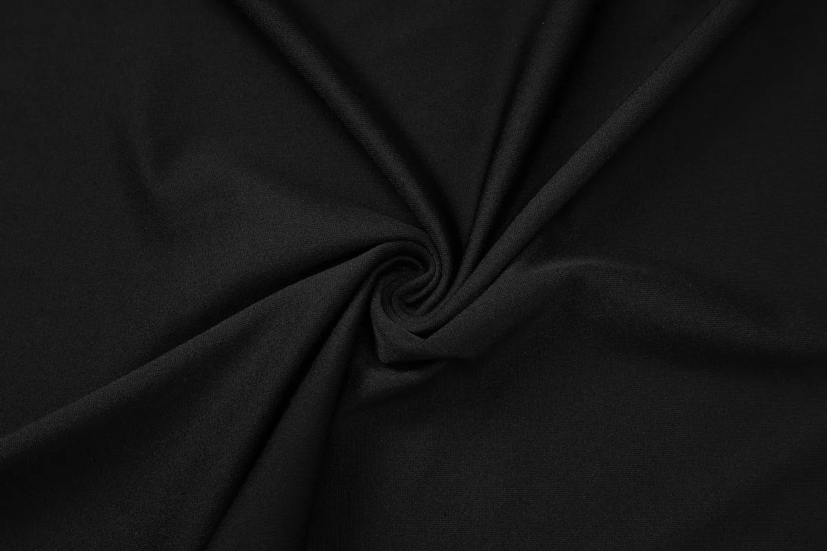 Wrap Around Halter Maxi Dress - Black Backless Evening Gown