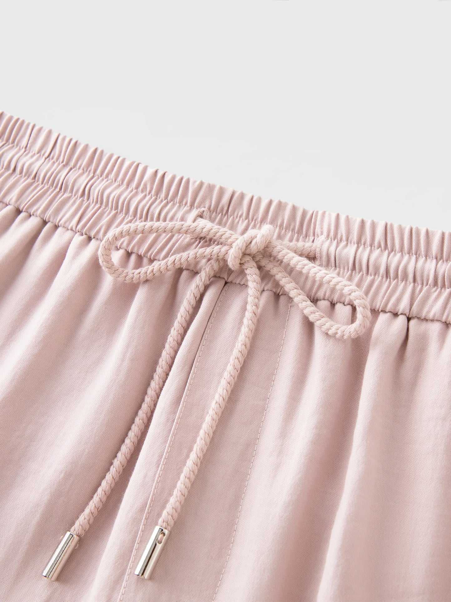 High-Rise Pants and Tee Set - Casual Two-Piece Outfit