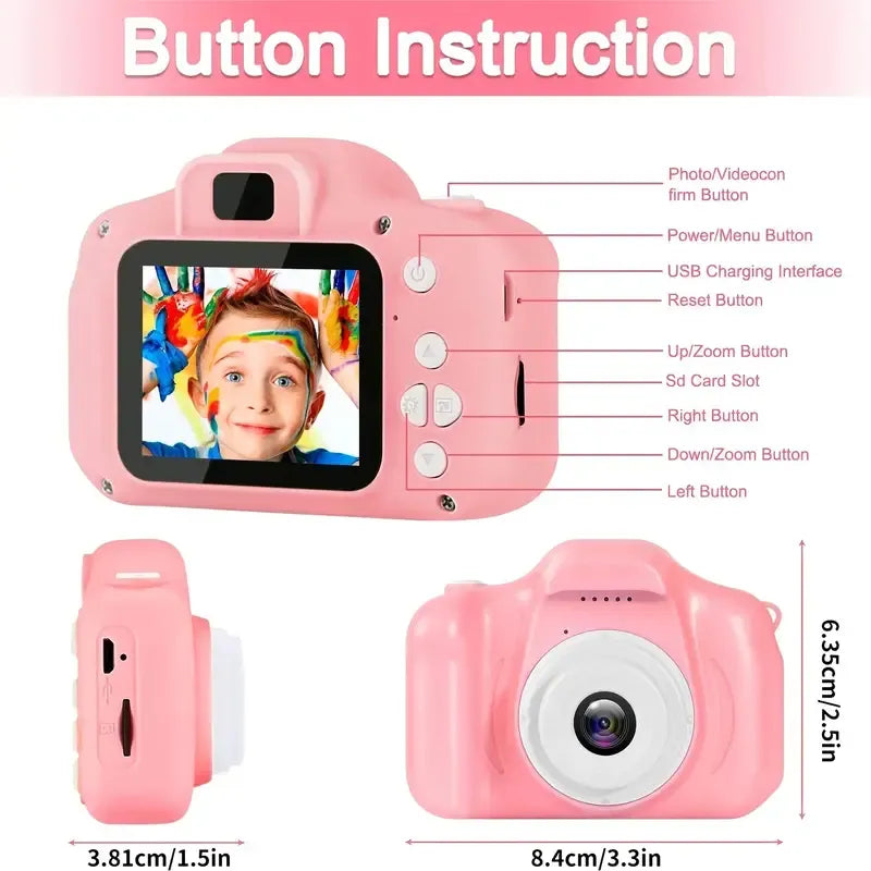 Children's Digital Camera 1080P Video Camera