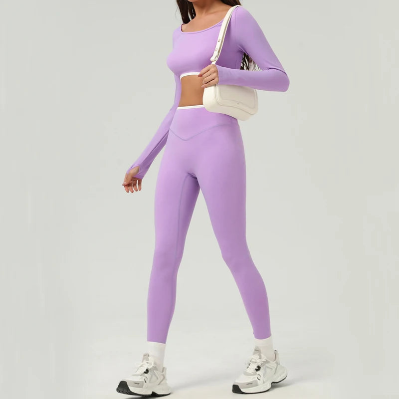 Buttery Soft Long Sleeve Yoga Set
