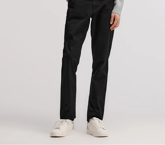 Men's Casual Pants - Minimalist Style Long Trousers for Daily Commuting