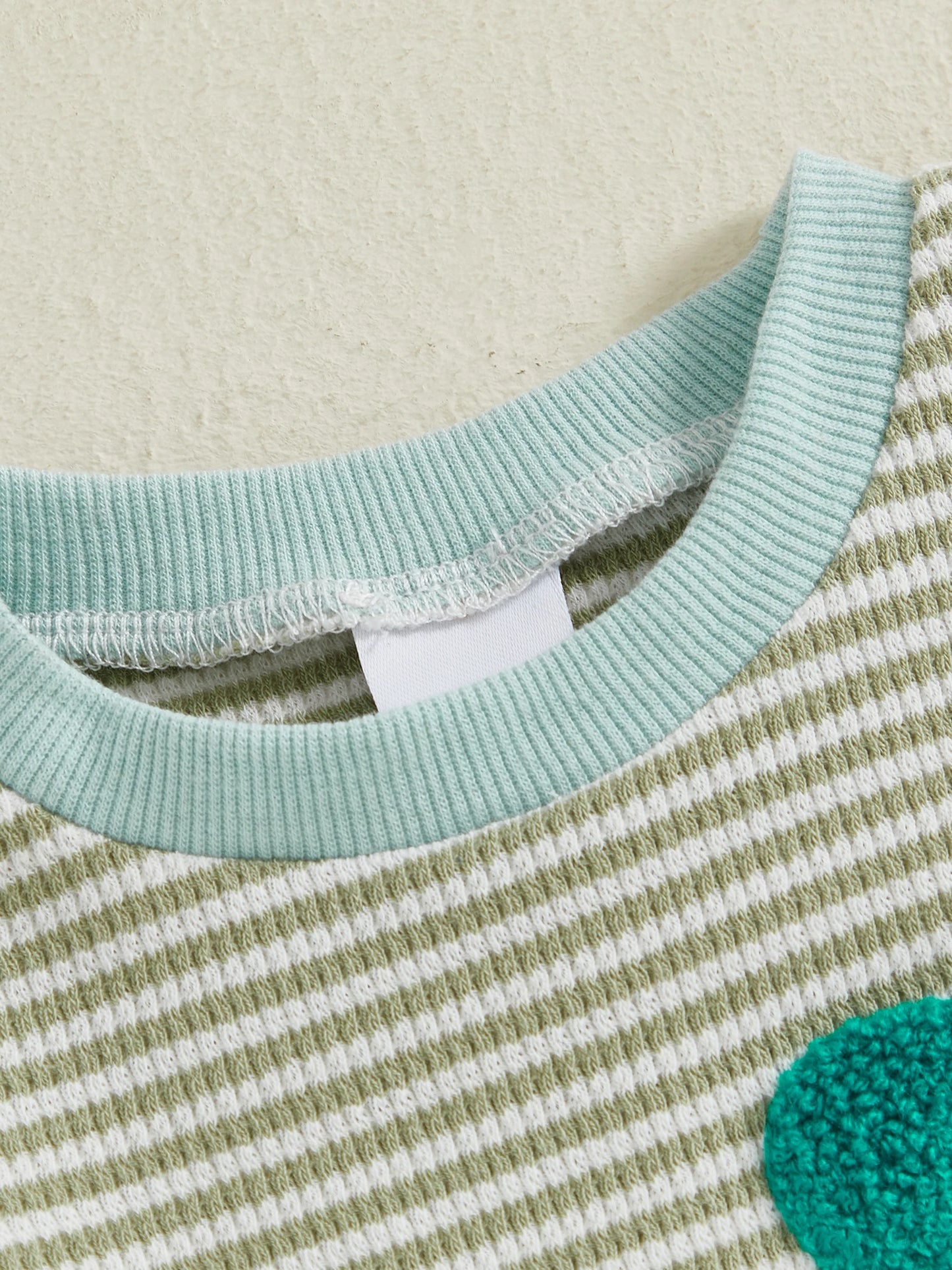 Baby Boys Striped Romper with Duck Embroidery - Long Sleeve Autumn Jumpsuit (0-18M)