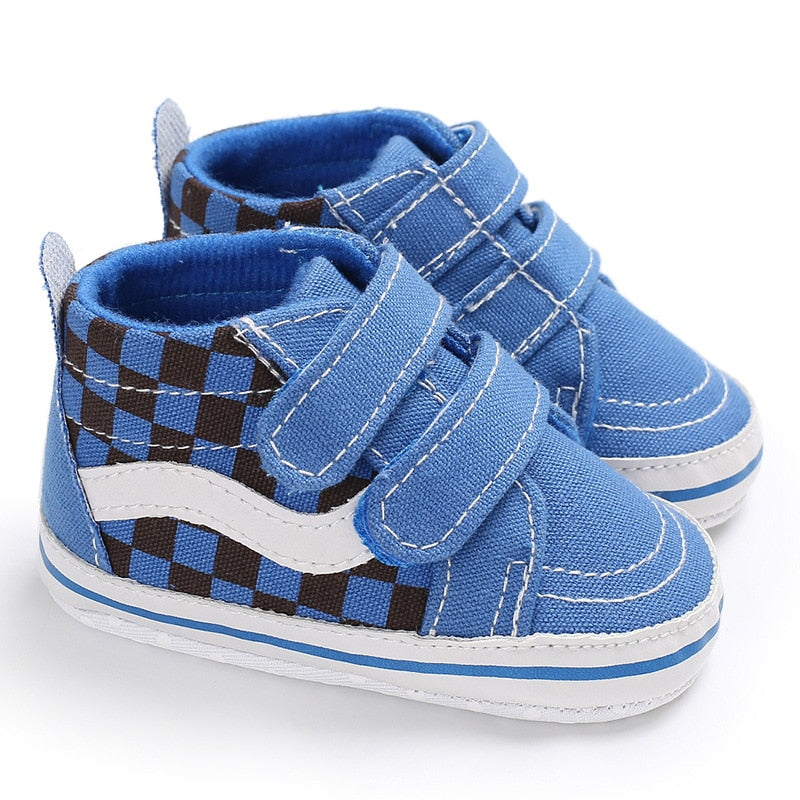 Newborn Baby Classical Sport Soft Sole PU Leather Sneakers Shoes