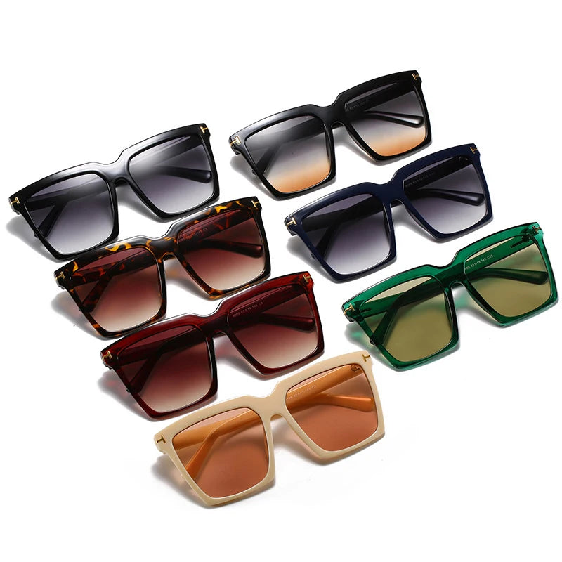 Women's Octagonal Sunglasses - Fun Personalized Retro Frameless Shades