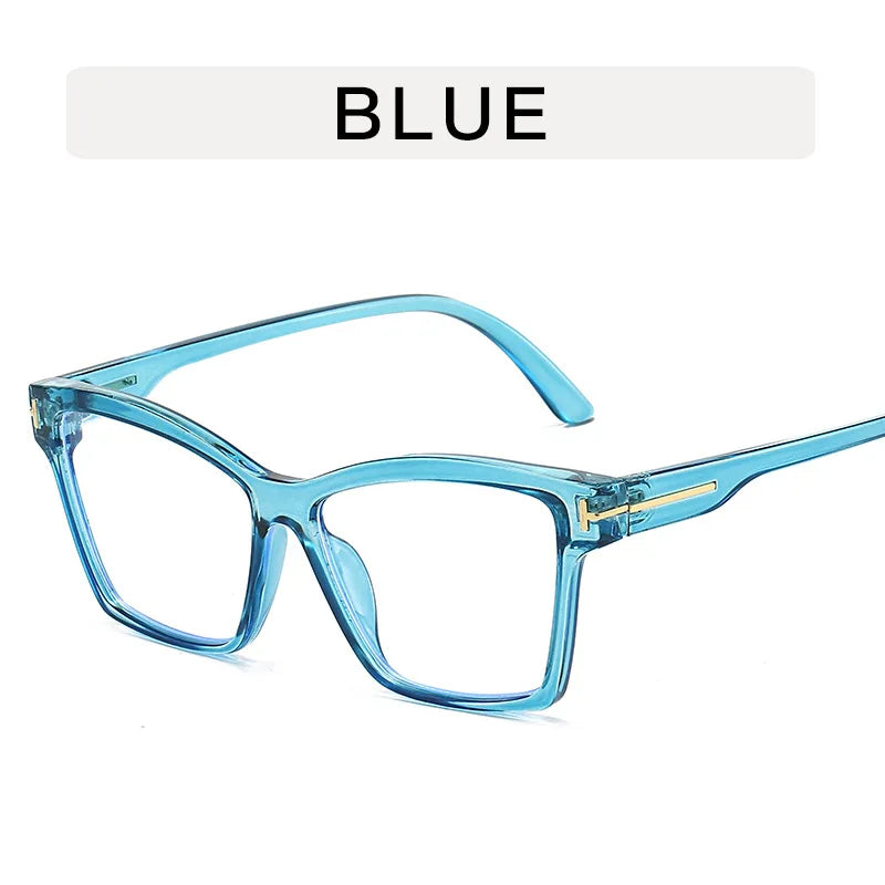 Anti Blue Light Cat Eye Glasses - Fashionable Retro Eyeglass Frame