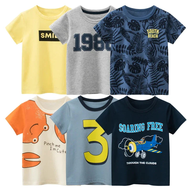 Children's Boy's Short Sleeve T-shirt