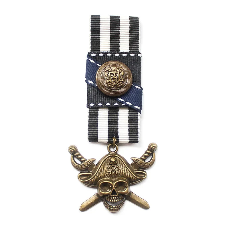 Handmade Navy Style Animal Brooch - Unisex Lapel Pin Badge