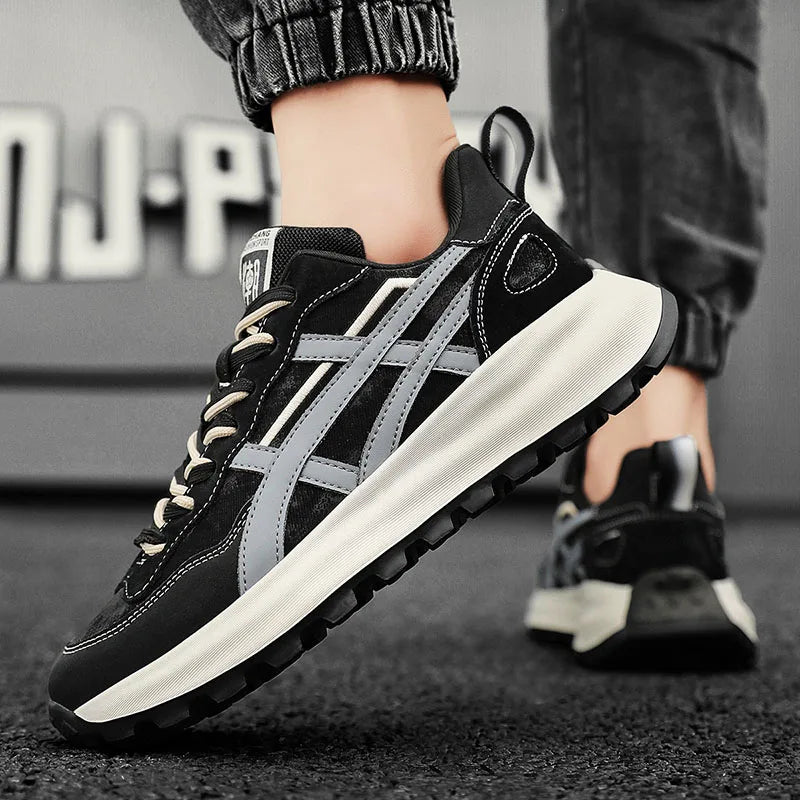 Casual Platform Sneakers - Men's Running & Tennis Shoes