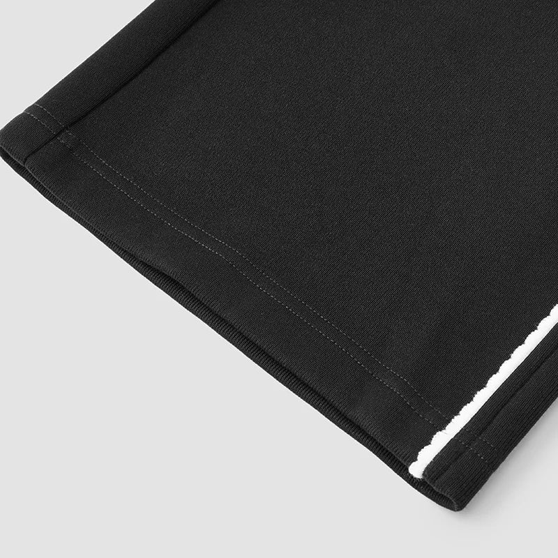 Wide Leg Fleece Lined Lace Trim Elegant High Waist Casual Trousers