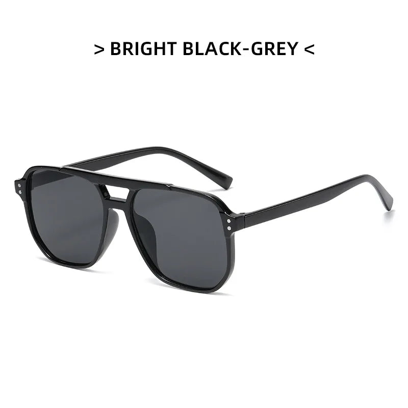 Men's Retro Plastics Frame UV400